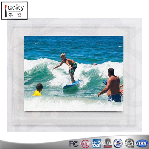 Glass or Plexiglass for Picture Framing,Clear Magnetic Photo Frame